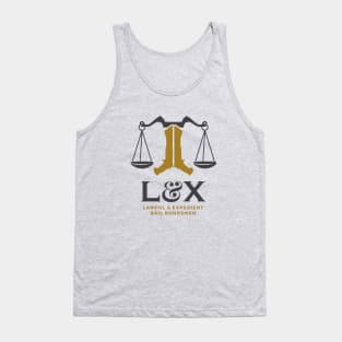 Lex (dark) Paladins Champion Logo Tank Top